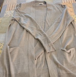 Nordstrom Merino Wool Blend Open Cardigan